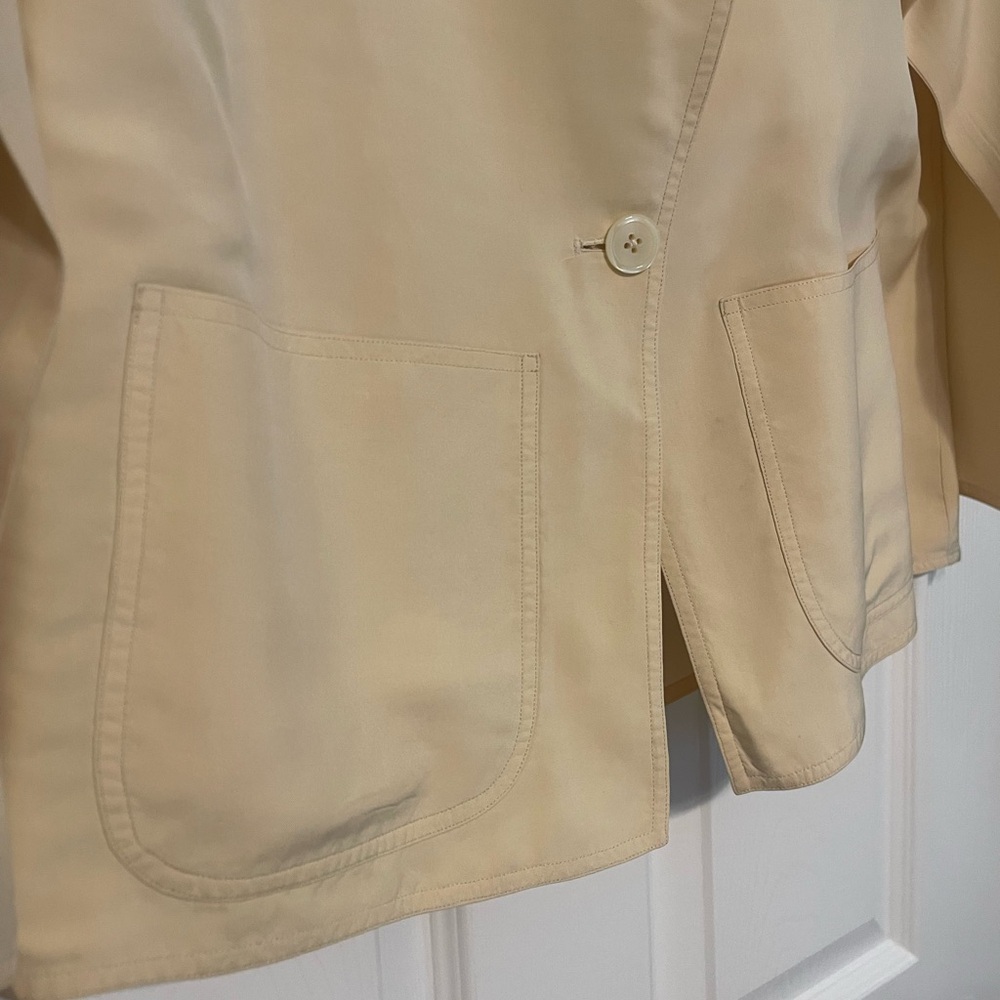 Vintage Philippe Richard 100% Pure Silk Blazer || Made in Korea - Picture 3 of 6